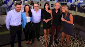 מוקד ההתרמה באיילון ביטוח, צילום: שלומי מזרחי